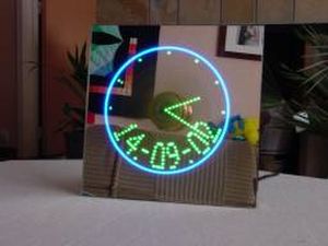 Analog & Digital propeller clock
