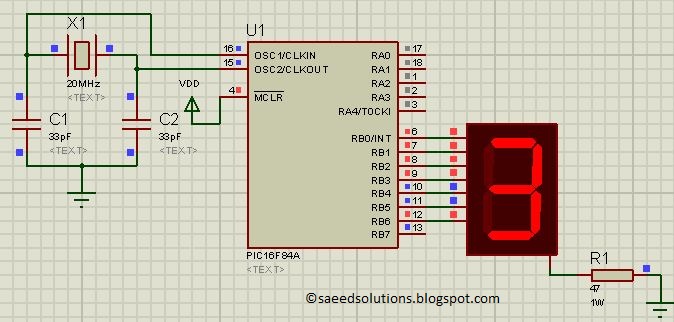 7 segment multi counter with storage file