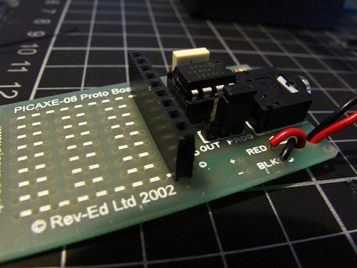 Programming a Picaxe 08m chip
