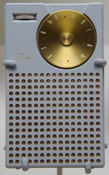 TI announces 1st transistor radio, October 18, 1954