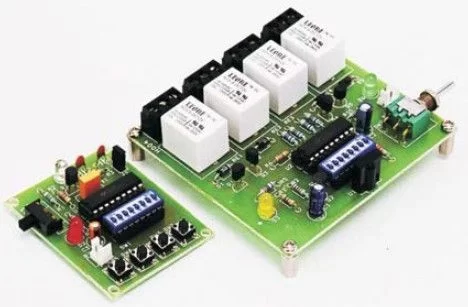 Wireless Radio Frequency Module Using PIC Microcontroller