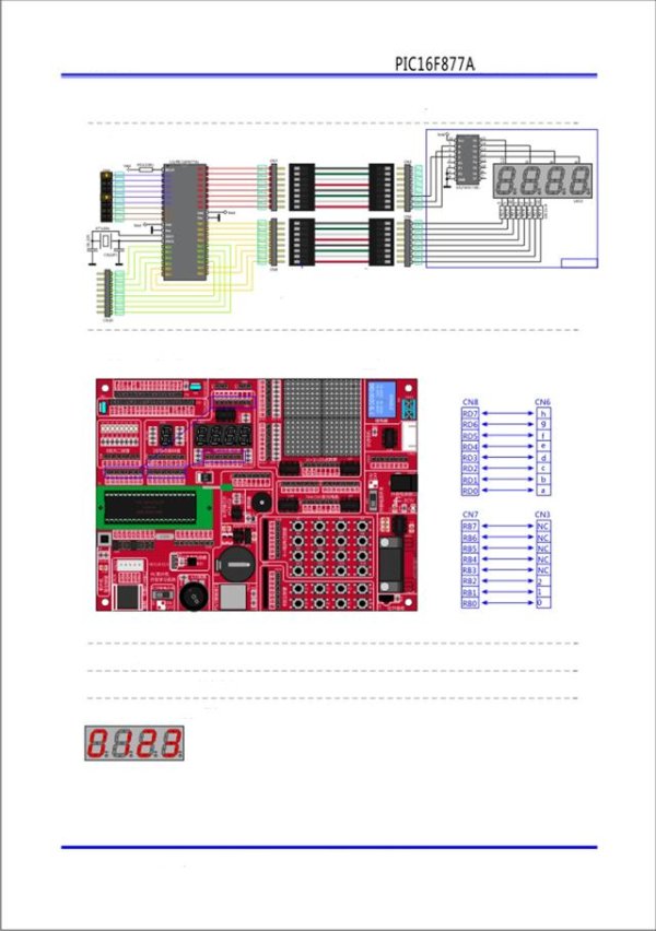 PIC microcontroller development board