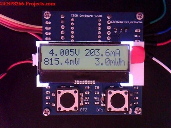 WIFI Battery Monitor System - ESP8266