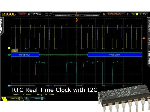 PCF8573P I2C Real Time Clock