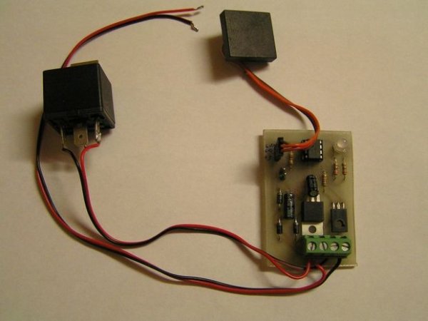RFID Car immobiliser with PIC12629
