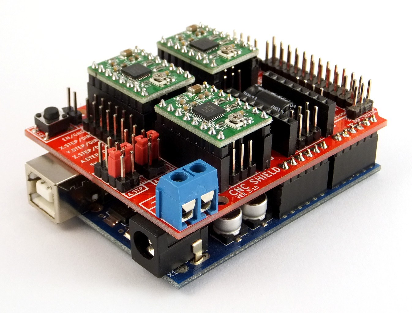 Arduino Cnc Shield 100 Grbl Compatable