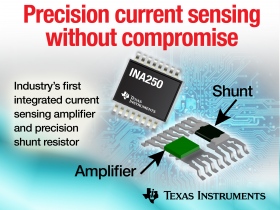 News about Current Sense Amp Integrates Precision Shunt Resistor In Single Package
