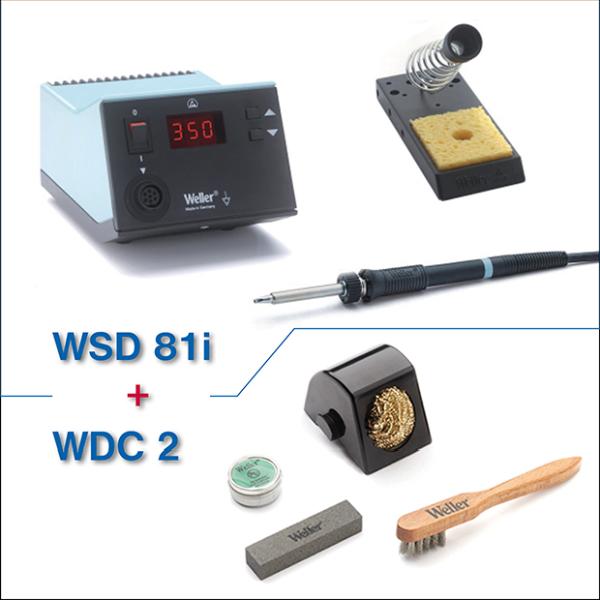 Weller WSD81i soldering station now with a cleaning set for free