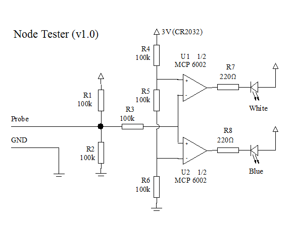 Building a simple circuit probe