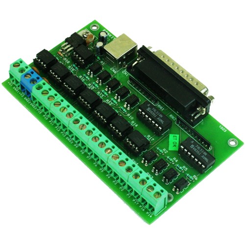 LPT Breakout Board for CNC & Routers