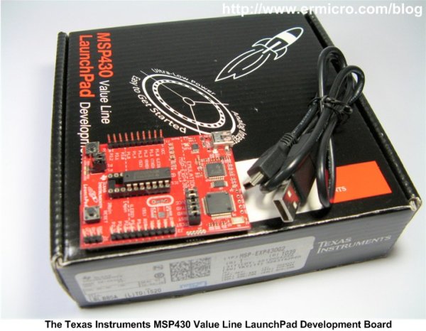 The Line Follower Robot with Texas Instruments 16-Bit MSP430G2231 Microcontroller