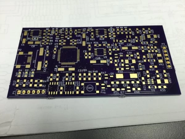 The bare board as received from OSHPark