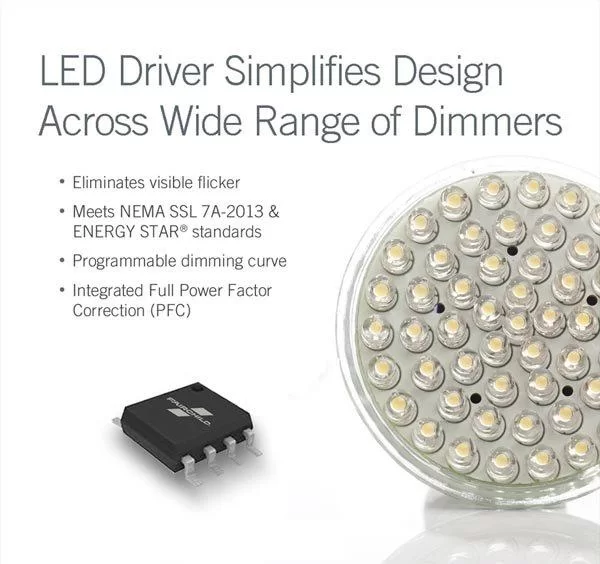 Fairchild Simplifies Dimmable LED Lighting Design