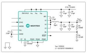 3.3V 3A, WIDE-INPUT, SYNCHRONOUS, STEP-DOWN DC-DC REFERENCE DESIGN