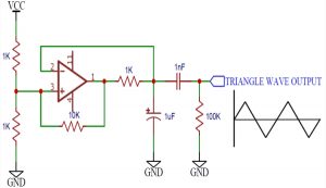 Arduinoa Z Triangle Wave Generator Circuit Using Op