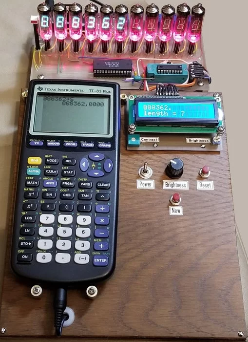 VFD-Display-for-the-TI83-Calculator