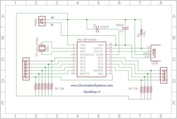 Schematic Key Adapter