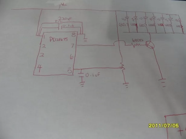 Schematic PIC Stroboscope