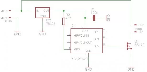 Schematic candle power
