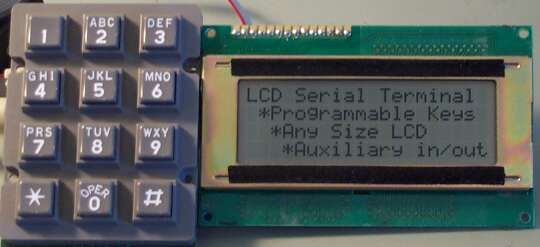LCD Serial Terminal