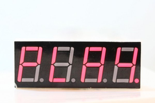 PIC16F84A using seven segment display