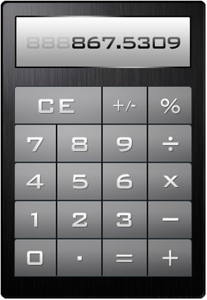 PIC16f877 based simple calculator