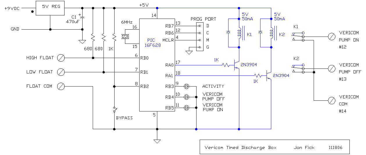 TIMED DISCHARGE ADAPTER schematic