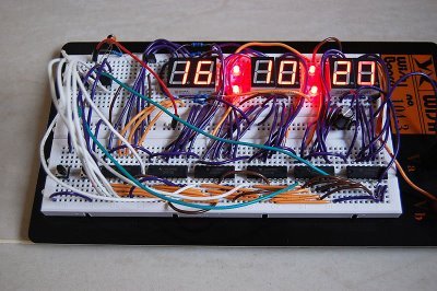 Digital Clock using PIC16F887