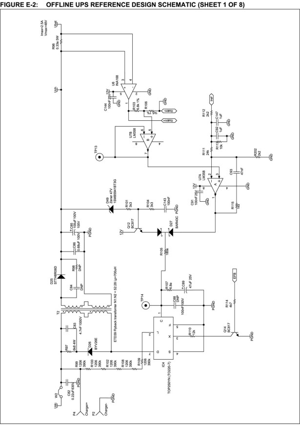 PIC UPS Schematic