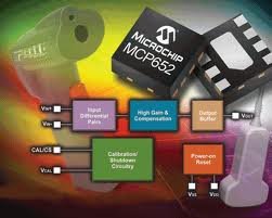 Microchip adds calibrator to low drift amplifier