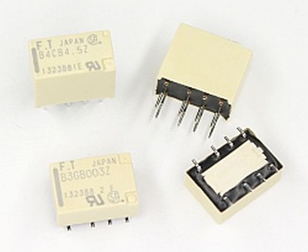 Connect a signal without distortion – via a Fujitsu relay