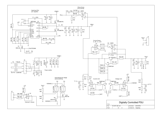 Digitally Controlled Bench PSU