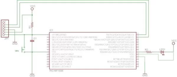 Blink a LED with Assembly Language a PIC1