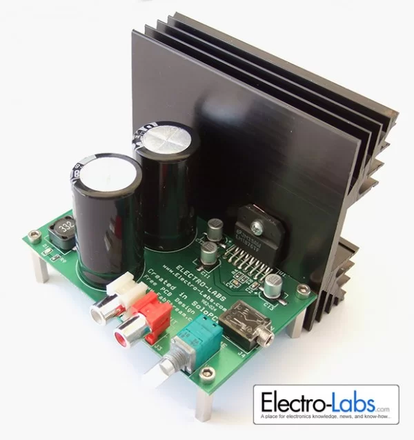 DIY LM1876 Dual 20W Audio Power Amplifier