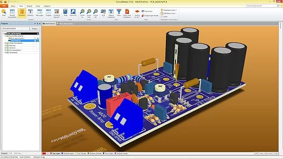 LG LED 141013 PR CircuitMaker Fig1 PCB screen shot