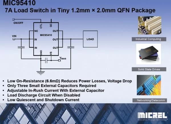 Tiny Power Switch good for 7Amps