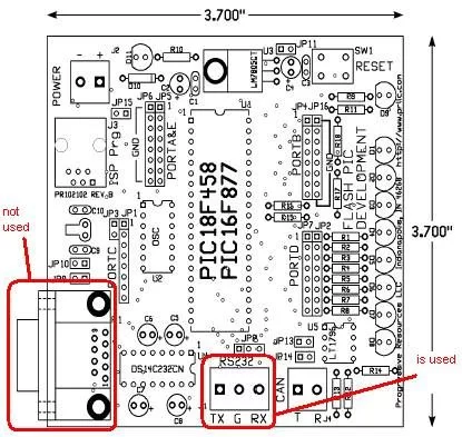 Microchip PIC16F877 Microcontroller