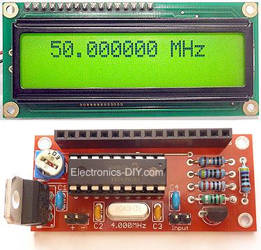 60MHz Frequency Meter  Counter