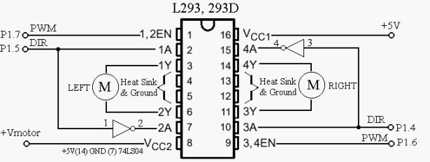 C-52EVBRobot Controller Schemetic