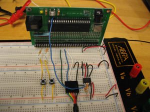 Data logging with an EEPROM
