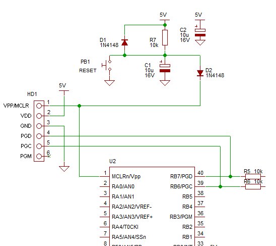 Details of PIC ICSP and how to use it for pic microcontrollers.