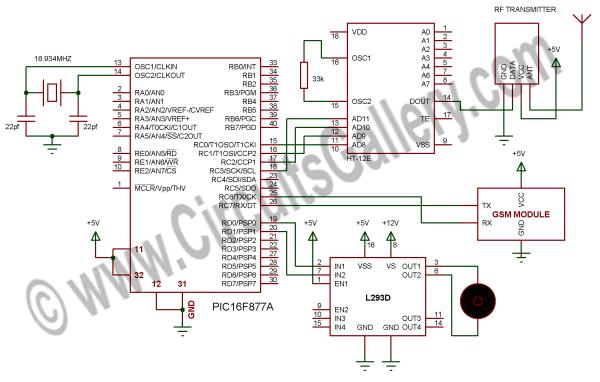 How to make a computer controlled Robot Project Using PIC16F877A1