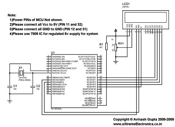 Making “The LCD Expansion Board” for PIC18F45201