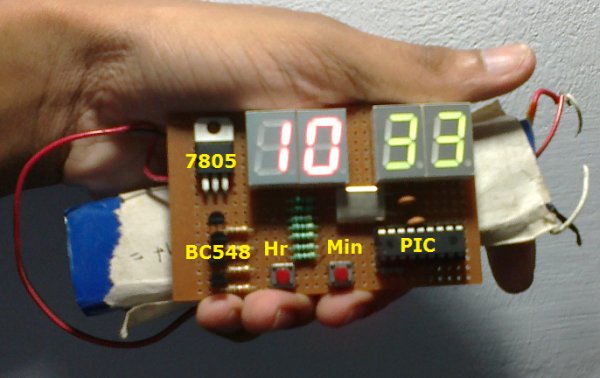 Real Time Clock Circuit using Mircocontroller
