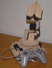 The Wooden Menace - a Mighty Robotic Arm Powered by Servos