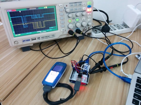 Nokia phone Arduino shield