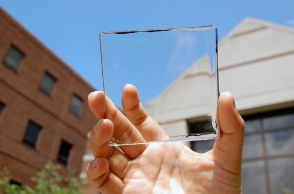 See-through solar concentrator harvests energy from sunlight