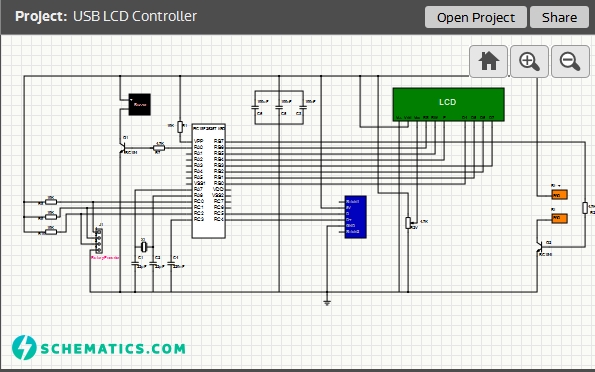 USB LCD Controller