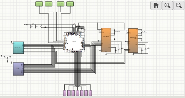 Airbag System Basis Chip SBC with PSI5 Schematic