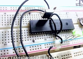 Blink LED with XC8 compiler using external Oscillator